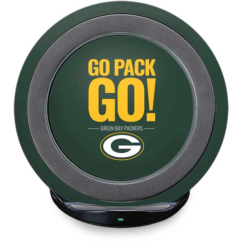 NFL Green Bay Packers Team Motto Fast Charge Wireless Charging Stand Skin